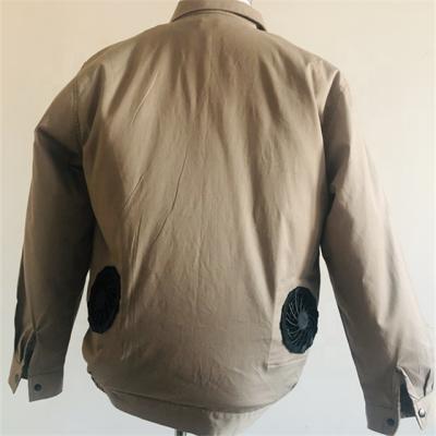 China Fan Breathable Air Conditioning Hot Weather Summer Cooling Jacket For Outdoor for sale