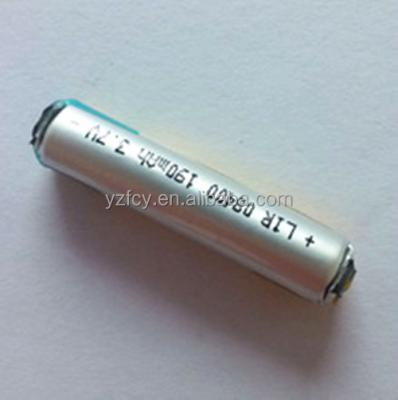 China Electronic Cigarette Li-ion Cylinder Battery LIR65400P 3.7V 100mAh Lithium Polymer Battery for sale