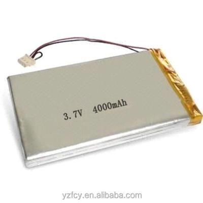 China Polymer-Aluminum Compound Film Packing Electric Car 3.7v 4000mah Li-ion Polymer Battery 0850100 for sale