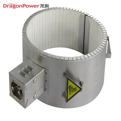 China Aluminum Magnesium Injection Molding Machine Custom Stainless Steel Ceramic Band Heater Round Ceramic Heating Element Te koop