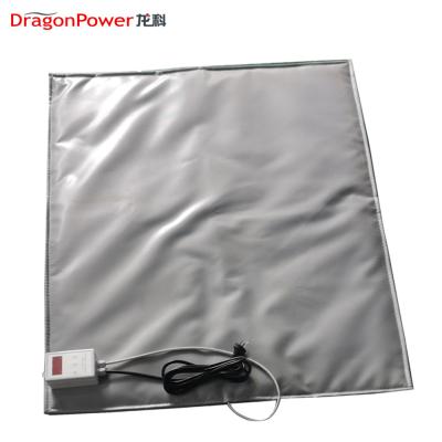 China Good Price Industrial Flexible 12 Volt Insulated Drum Heater Mat for sale