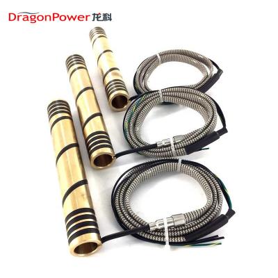 China Industrial Nozzle Spring Brass Coil Heater With K Thermocouple for sale