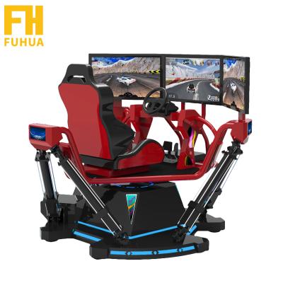 China China Factory Virtual Reality VR Driving Three Screen 4d VR Car Racing Simulator Vr Car Racing Simulator for sale