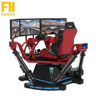 China High Speed ​​4D VR Driving Simulator Vritual Reality Amusement Park Car Racing Simulator Vr Driving Simulator for sale