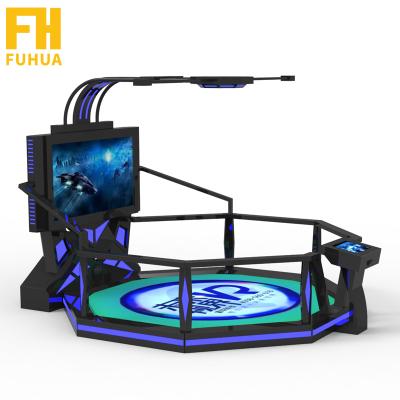 China Guangzhou Fuhua 9d vr Walker Shooting Space Explore Game Machine Simulator Vr Walking Shooting for sale