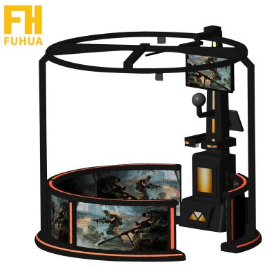 China Hot Selling Good Quality Virtual Reality Space Games 9D VR Cinema Walker Treadmill With 40 Games VR VIVE 9D Walker for sale