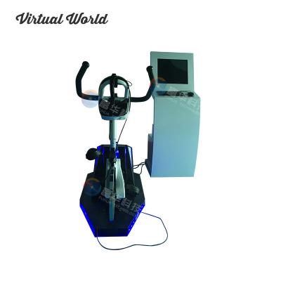 China Cheap Fun VR Fitness Bike GYM VR Virtual Reality Equipment Home Ride Ride Simulator For Theme Park for sale