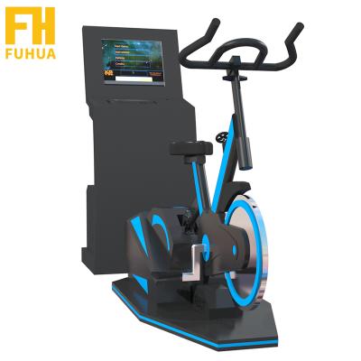 China Indoor High-tech VR Bike Simulator Virtual Reality Exercise Bike Indoor Bike Simulator for GYM for sale