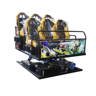 China Virtual Reality Amusement Park Equipment 5D Cinema 6 Seats Mobile Cinema 7D Cinema Simulator Truck 5d Cinema 7d for sale