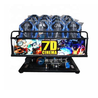 China Hot Selling 5d Movie Theater 5d Movie Theater Equipment Best Electric 5D Cinema Systems 7D Cinema Systems Cabin 6 Seat Equipment for sale