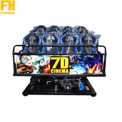 China China Virtual Reality Motion Seats 7D Cinema System 5D Movie Theater Trailer For Sale 7d Cinema Project for sale