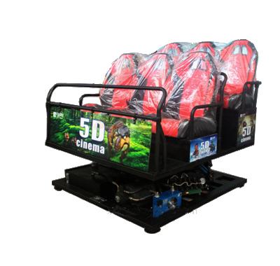 China Virtual Reality Amusement 5D Theater Container 5D Cinema Electric 7D Cinema With Free Chinese Movie Amusement Rides for sale