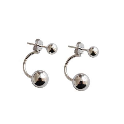 China FSE153 CLASSIC Bohemian Designer 925 Silver Ball Earrings Gemstone Earrings for sale