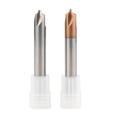 China Inner Corner Dovetail Cutter Carbide 4 Flute Radius End Mill CNC Cut Bits CNC Carbide Cutting Tool for sale