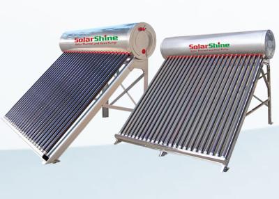 China Aquecedor de água solar do tubo de vácuo da segurança, aquecedor de água Tankless posto solar à venda