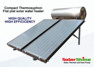 China Safety Solar Panel Hot Water Heater , Thermosiphon Solar Water Heater for sale