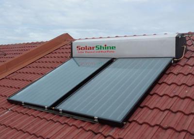 China Safety Flat Plate Solar Water Heater , Flat Panel Solar Hot Water Systems for sale