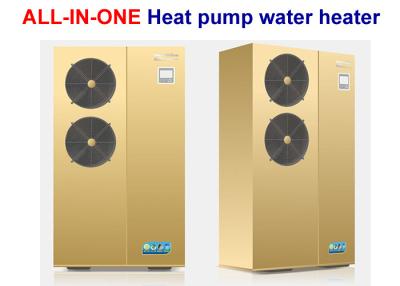 China Fast Heating All In One Heat Pump Water Heater Scroll Compressor Type for sale