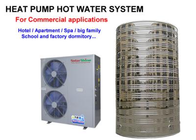 China Low Noise Commercial Heat Pump Water Heater 5 KW Heating Capacity for sale