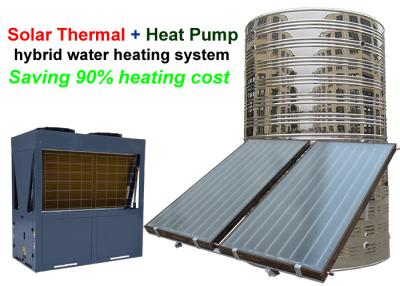 China Intelligent Solar Thermal Hybrid Water Heater Non Pressurized Water Tank for sale