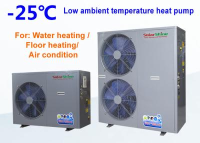 China Safety Low Ambient Temperature Heat Pump 2.8 - 30 KW With Shell Heat Exchanger for sale