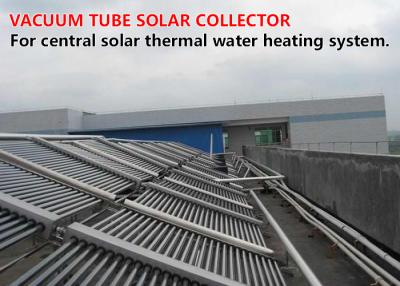 China Economic Vacuum Tube Solar Collector Horizontal Mounted 50 Collector Tubes / Set for sale