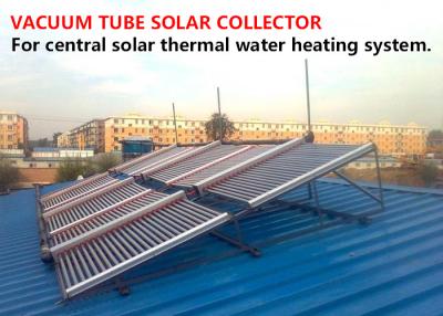 Chine Installation simple évacuée commode de capteurs solaires de tube de caloduc à vendre