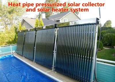 China Energy Saving Heat Pipe Solar Water Heater , Vacuum Tube Solar Water Heater for sale