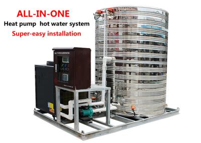 China Scroll Compressor All In One Heat Pump Water Heater CE Certification for sale