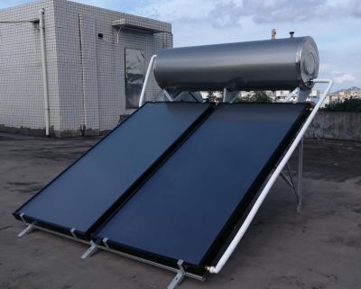 China High Pressured Flat Plate Solar Water Heater , Energy Saving Hot Water Heater for sale