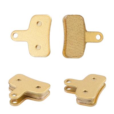 China Copper Brake Pads Full-Metallic Copper Bicycle Brake Rotors Disc Brake Cooling Pads For BOLI BB9 MTB Kick Board Scooter for sale