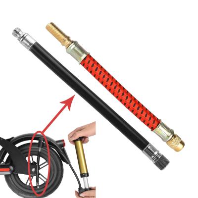 China Plastic Expanding Line Inflator Mouth Hose Bicycle Pump Valve For Xiaomi Mijia M365 Electric Scooters Soft Pump Nozzle Air Inflator for sale