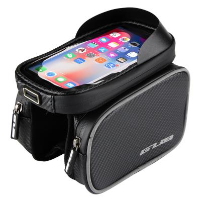 China GUB 925 Waterproof Bicycle Front Bag Mountain Bike Riding Equipment 1.6L Top Tube Bag Touch Screen Mobile Phone Bag 925 Accessories for sale