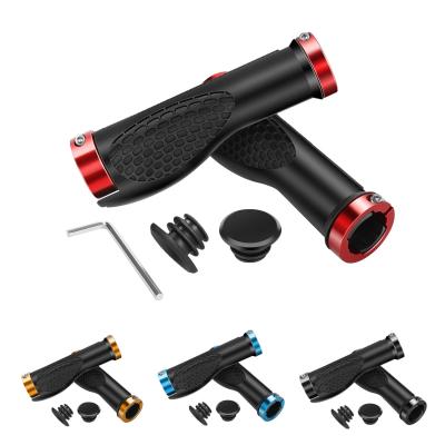 China Mountain Bikes Bike Grip With Tool Bicycle Handlebar For MTB Sheath Aluminum Alloy Handlebar Handlebar Cover Anti-Slip Rubber Bicycle Grips for sale