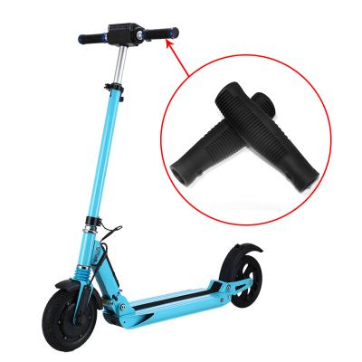 China Anti-Skid Grips Cover Kugoo S1 S2 S3 Scooter Handlebar Cover Grips Smooth Anti Slip Skid Grip Handle Lock Bar Soft Rubber Mount for sale