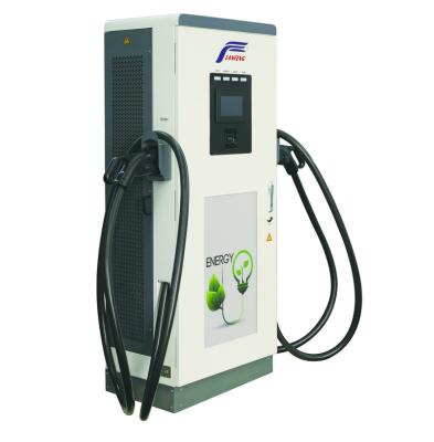 China LANFENG 360KW EV Charger Integrated DC EV Fast Charger Floor-standing CCS OCPP 1.6 Commercial Car EV Charger LFEV-DC360B for sale