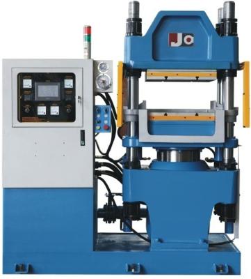 China Brake Pad Hot Press Machine with Slide Track 1000 Sets/Year and Customized Clamping Force for sale