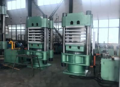 China Multi-Plate Rubber Hydraulic Vulcanizing Press Machine JC-XLB300T for 1000 Sets/Year for sale