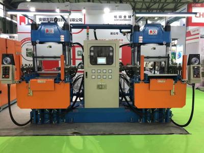 China Structure Compression Molding Machine Vacuum Hydraulic Press for Rubber Silicone Products for sale