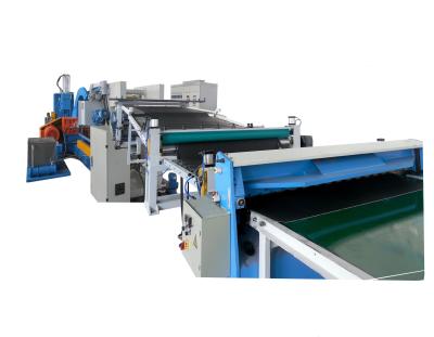 China Manufacturing Plant ABS/PE/PP/POE Sheet Extrusion Line with Screw L/D Ratio of 36 1 for sale