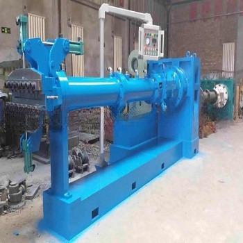 China Powerful 8000 KG Weight Pin Barrel Cold Feed Rubber Extruder with 75-255kw for sale