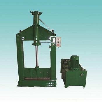 China vertical rubber cutter/hydraulic rubber bale cutting machine/rubber baler for sale