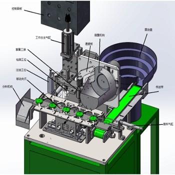 China Easy to Operate and User-Friendly Automatic Spring Loading Machine for Oil Seal for sale