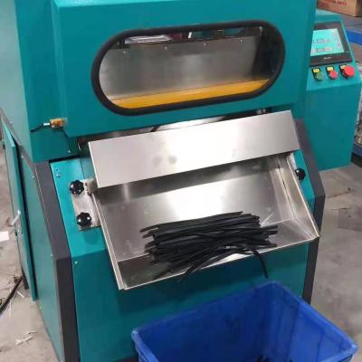 China Rubber Blank Cutting Machine with electronic scale for weighing for sale