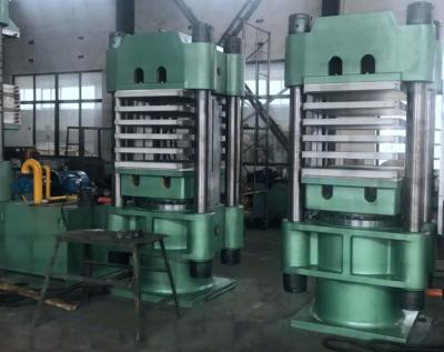 China 100T Four Column Multi Layer Molding Press Machine for 2611 cm Size Mold Big Capacity for sale