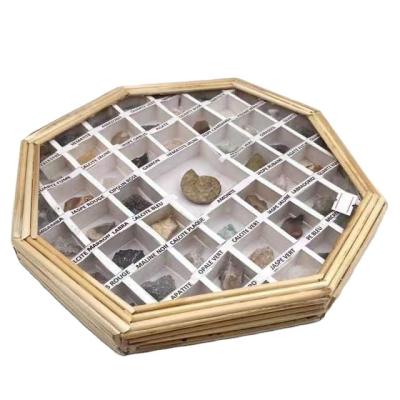 China China Natural Gemstone Gravel All Kinds Of Raw Stone Specimens Box Set Quartz Crystal Rough Stone As Gifts for sale