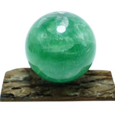 China Blue Fluorite Crystal Ball of various Europe wholesale natural gemstone for home decoration for sale