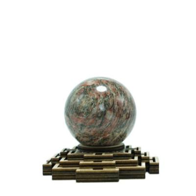 China China Good Price Natural Red Striped Ball Decorative Gemstone For Sale for sale