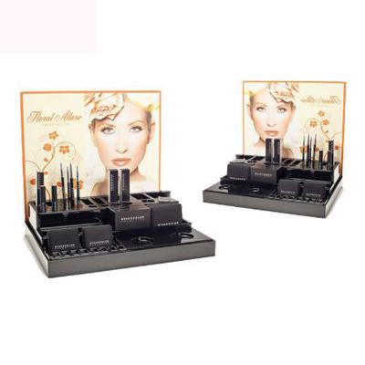 China Wholesale Pop Acrylic Makeup Display Stand Makeup Lipstick Display Showcase for sale