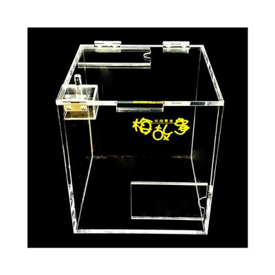 China Acrylic Sophisticated Art Candy Display Box Display Racks For Food for sale